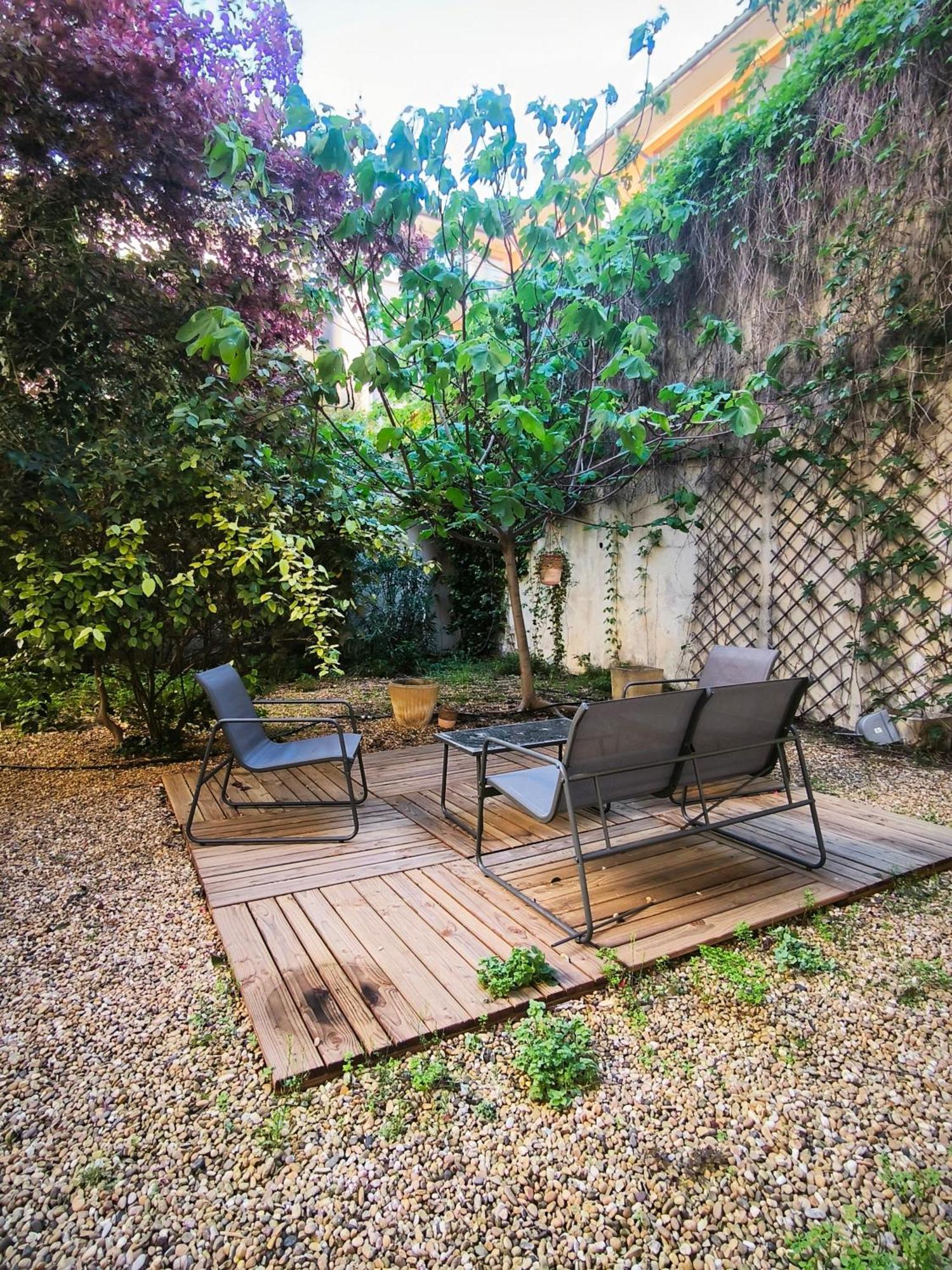 Superbe Appartement Avec Jardin Quart Mazarin 普罗旺斯地区艾克斯 外观 照片